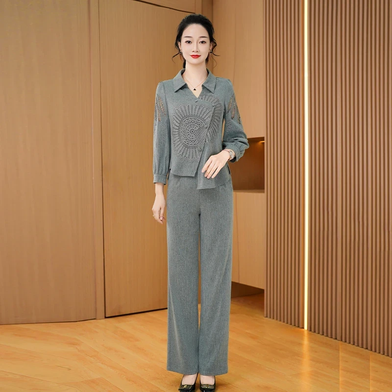 拉夏贝尔时尚套装2025新款女春季轻奢高级感减龄洋气质漂亮一整套