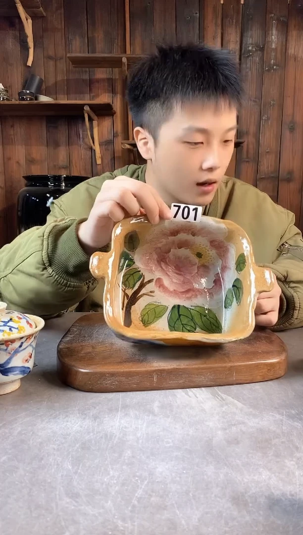 碗701，手工手绘，超值陶瓷