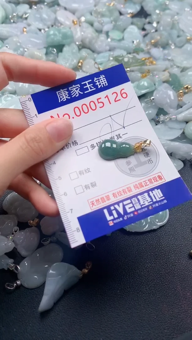 颈饰未镶嵌翡翠5126