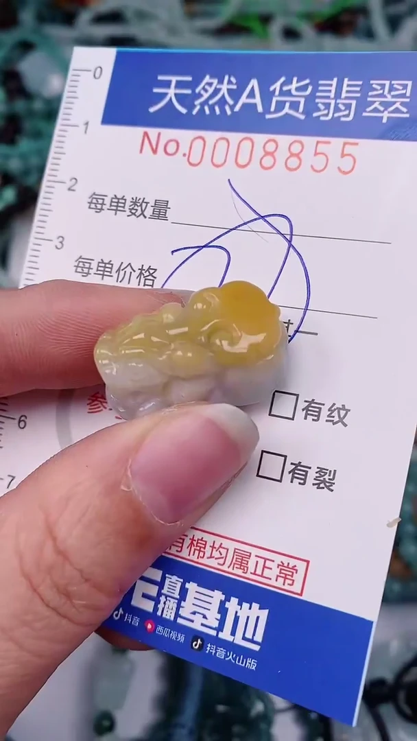 【闪购商品】翡翠颈饰未镶嵌00008855