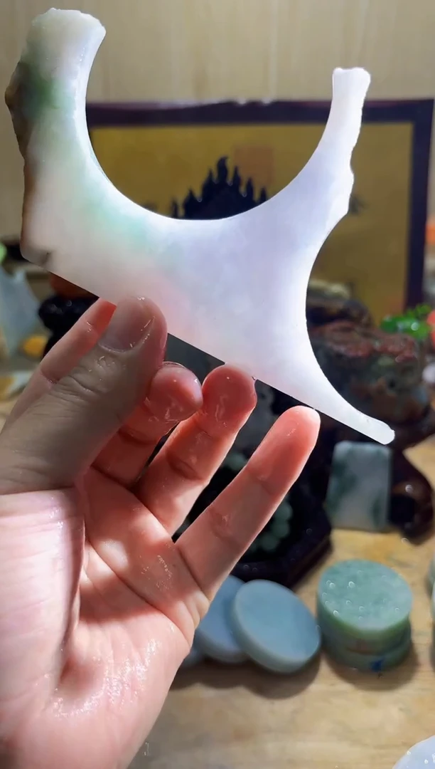 颈饰未镶嵌翡翠A货常星5189