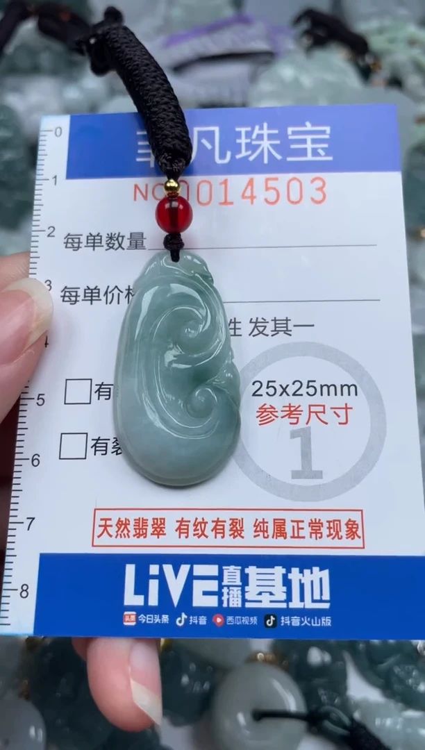 颈饰未镶嵌翡翠14503