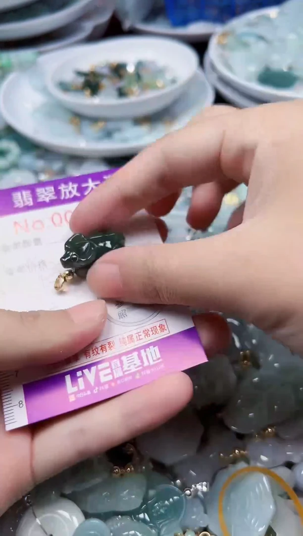 颈饰未镶嵌翡翠4327