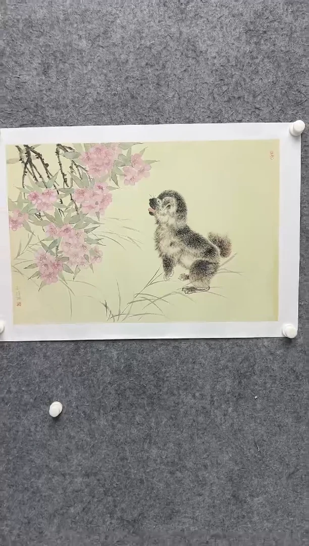 国画邹训精-2.5平尺-国画作品-GGyy