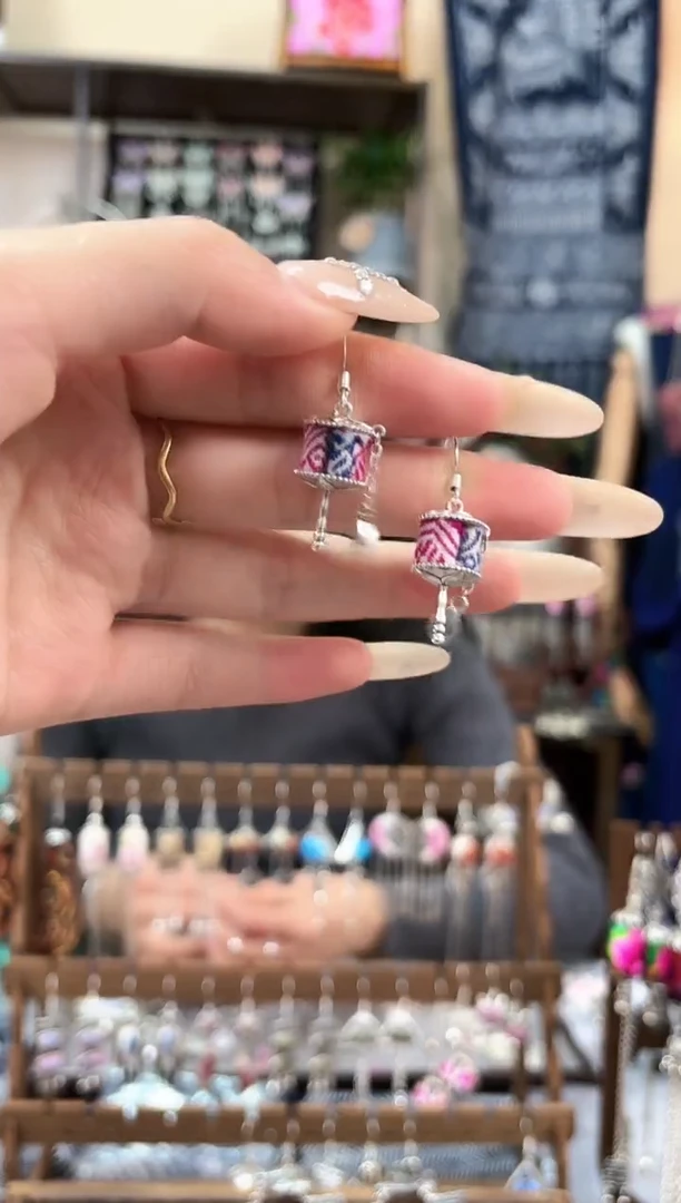 织绣民族风非遗老绣饰品266