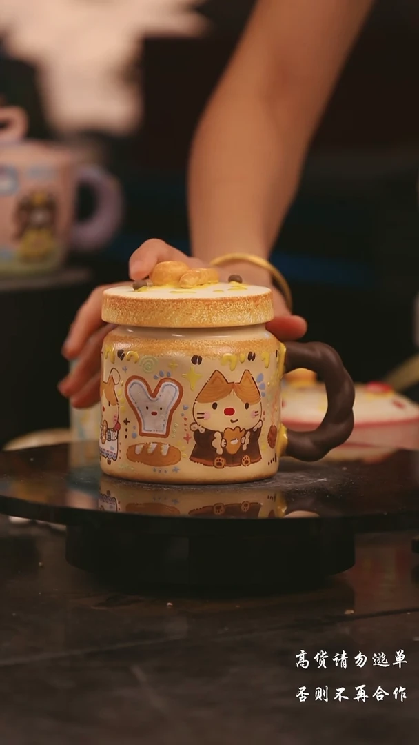 陶瓷景德镇可爱设计师款陶瓷