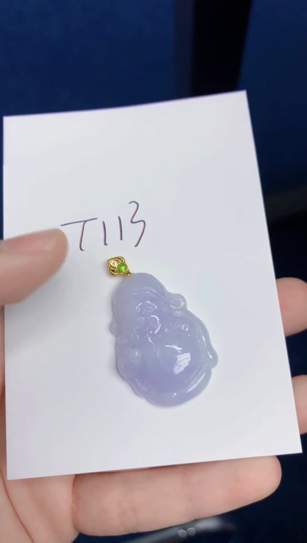 翡翠未镶嵌颈饰0000000000