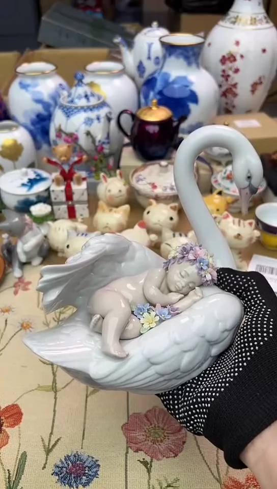  中古回流瓷器，介意者慎拍