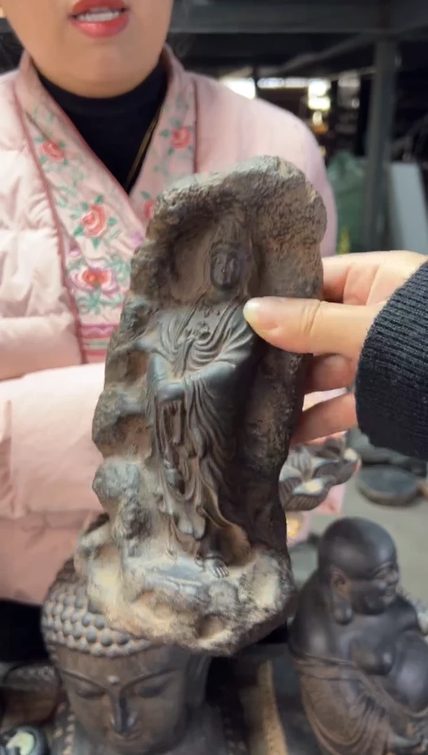 陶土【火山泥】普慈观音