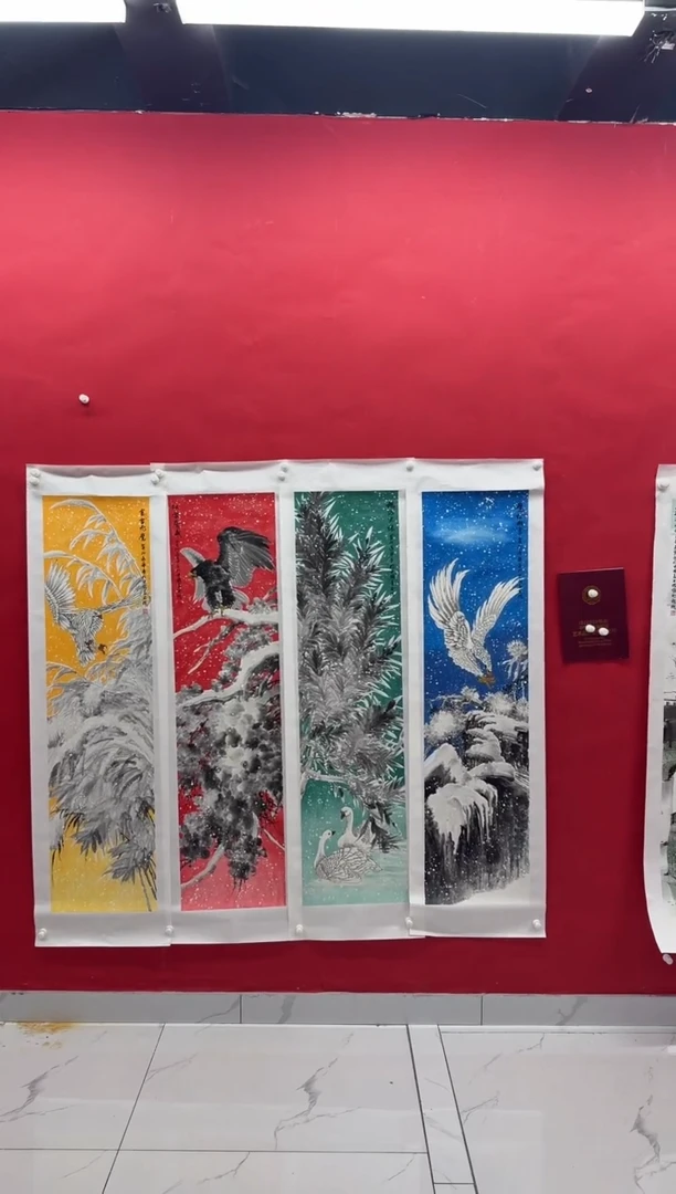 国画画家陆远华纯手绘原作