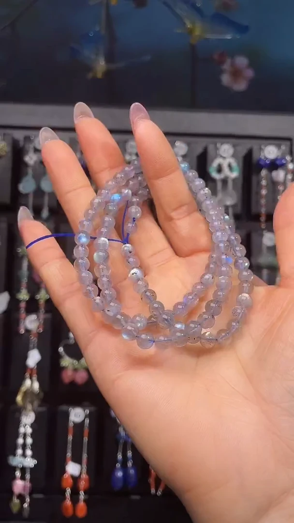 银S925镶嵌耳饰紫晶尤*尔 尤弥尔