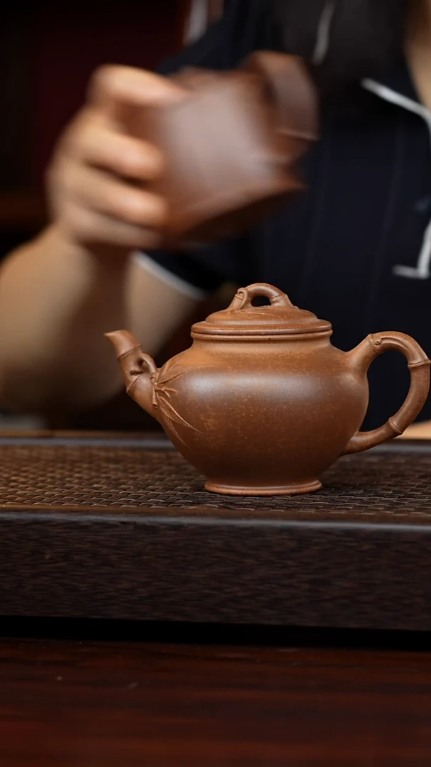 茶壶紫砂87号，丹壶溢香紫砂壶300毫升