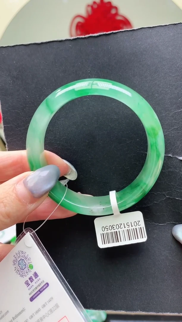 未镶嵌手镯石英质玉序号圈口53+