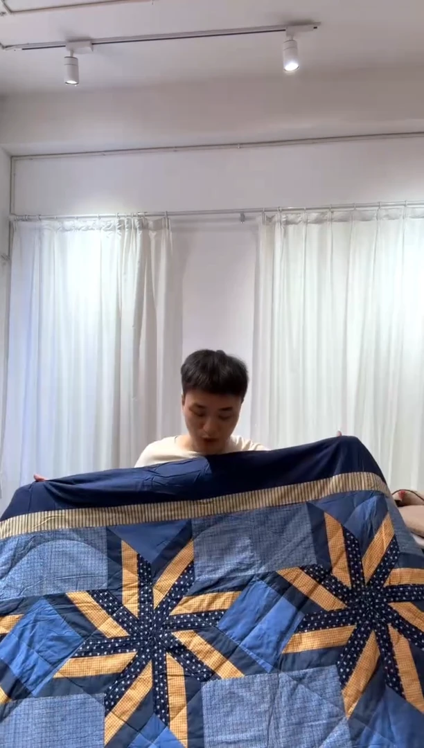 棉180*200纯棉被子36号微瑕