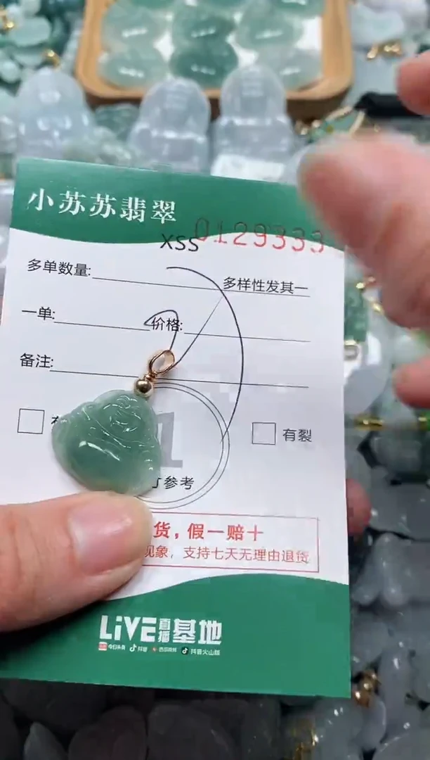 【闪购商品】翡翠颈饰未镶嵌闪购商品0129333