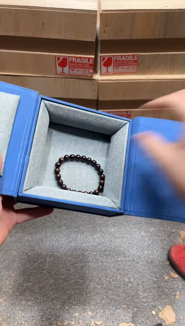 陈氏文玩云仓木制类手串无礼盒YS1450