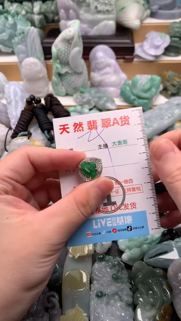 吊坠(不含链)未镶嵌翡翠1