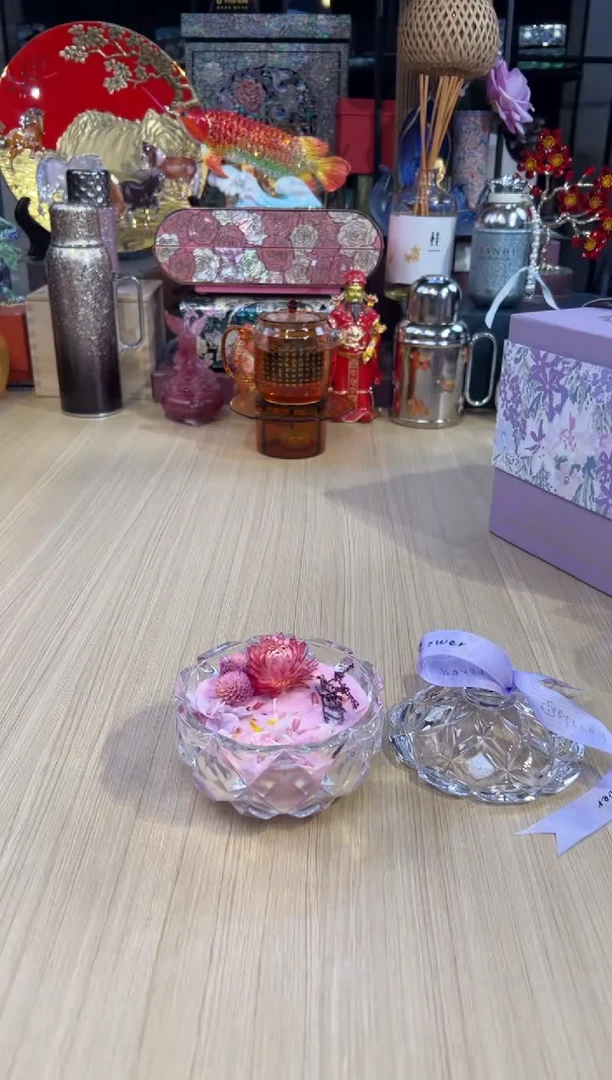 29雏菊花艺香薰蜡烛