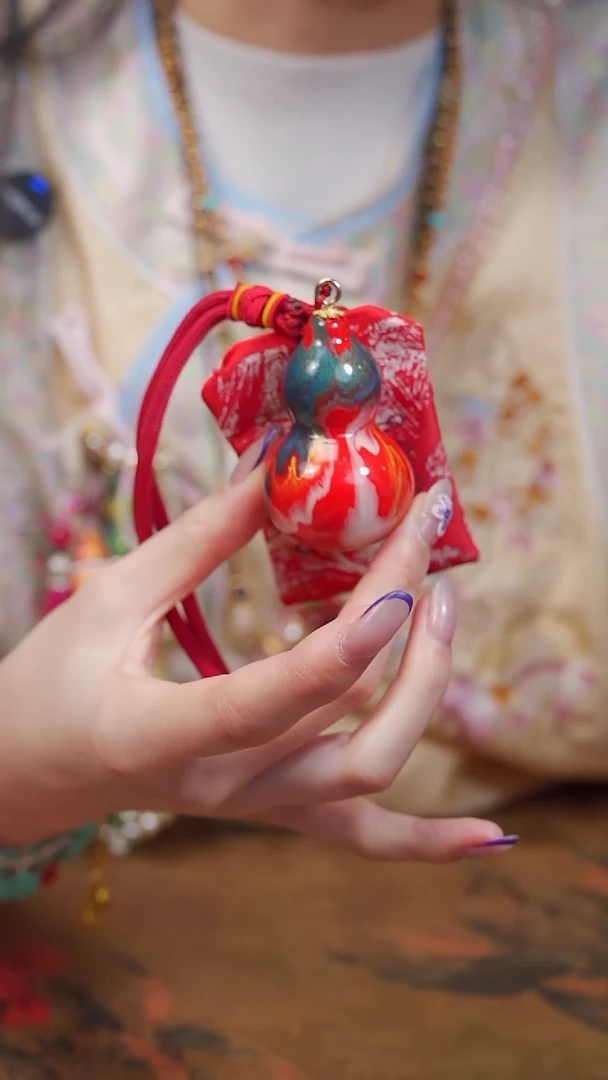 423漆艺工艺小葫芦29.9