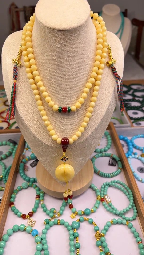 大漆工艺品手串/手链汀禾珍品——166