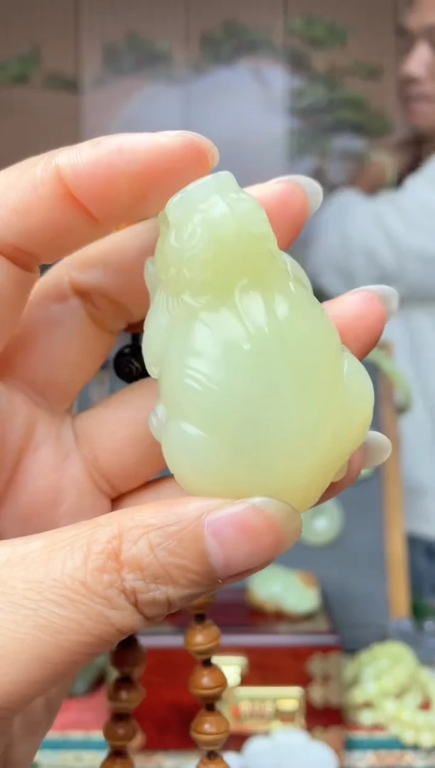 颈饰未镶嵌和田玉拍一发一