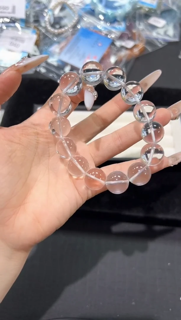 水晶手串未镶嵌68O多样性发其一【1条】默认微瑕