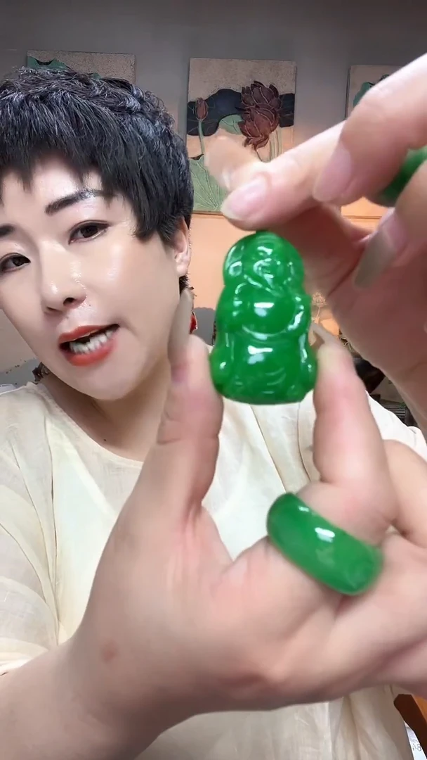 吊坠(赠链)合金翡翠634