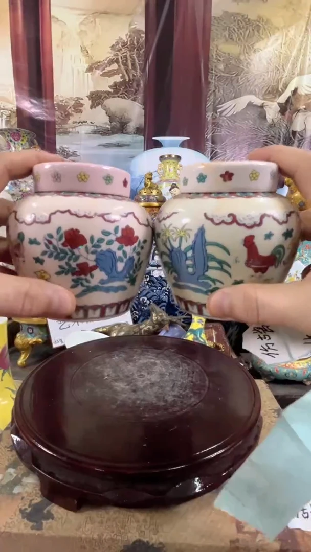 摆件现代陶瓷摆O