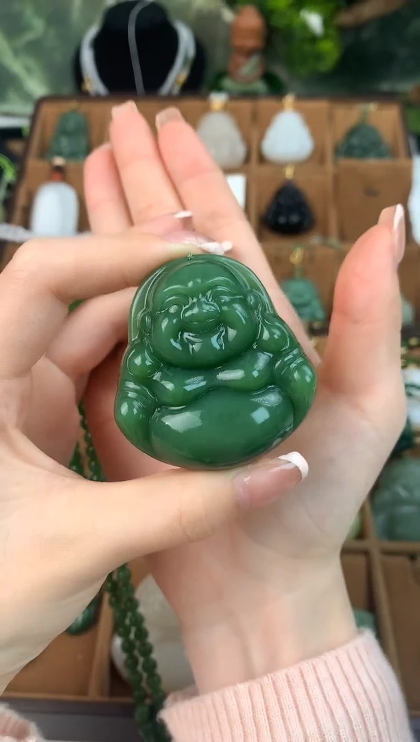 颈饰未镶嵌和田玉吊坠50mm