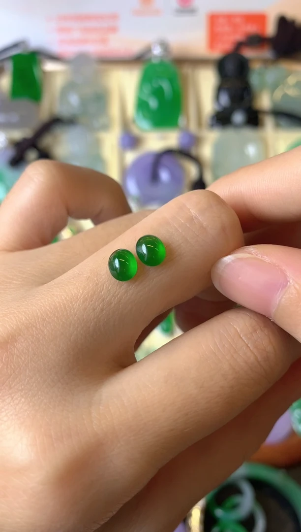 【闪购商品】定制翡翠未镶嵌1裸玉（客户意向镶嵌）