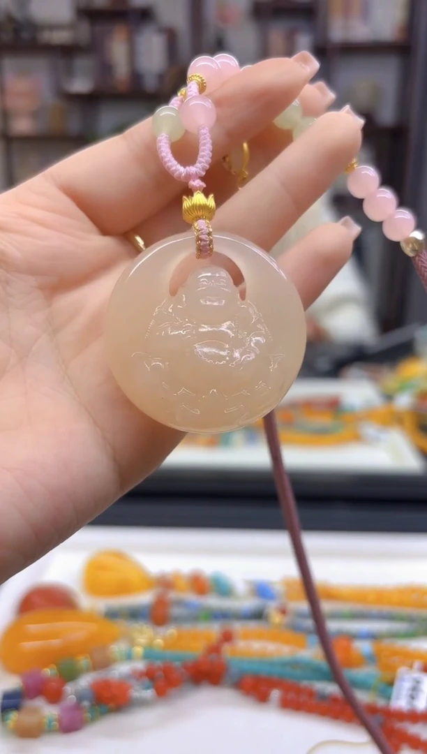 【闪购商品】和田玉毛衣链未镶嵌M502