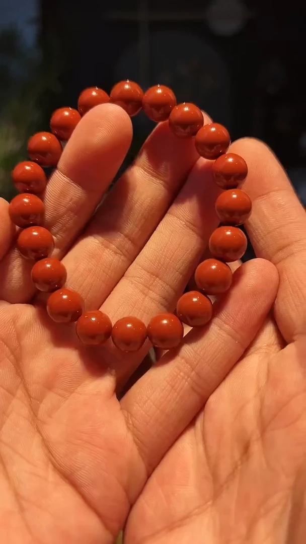 【闪购商品】南红玛瑙手串未镶嵌10+(朱1000)