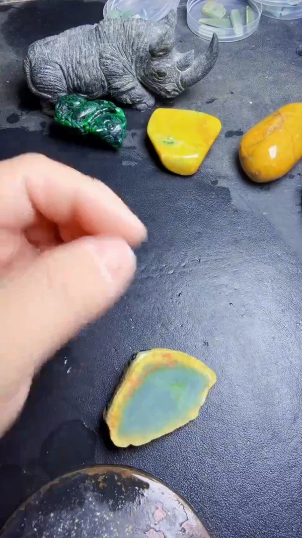 未镶嵌挂件翡翠天然翡翠088