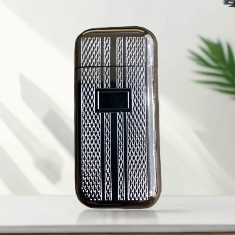 【 HY083银花】海豚超薄迷你男女潮砂轮创意充气打火机明火