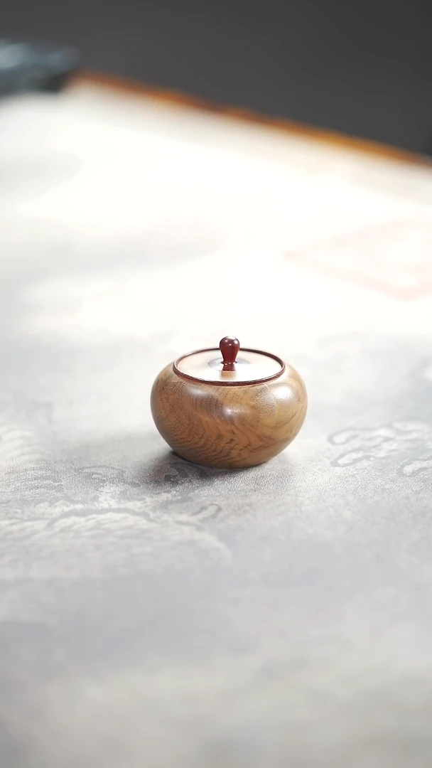 金丝楠号阴沉料药香小茶仓品香罐