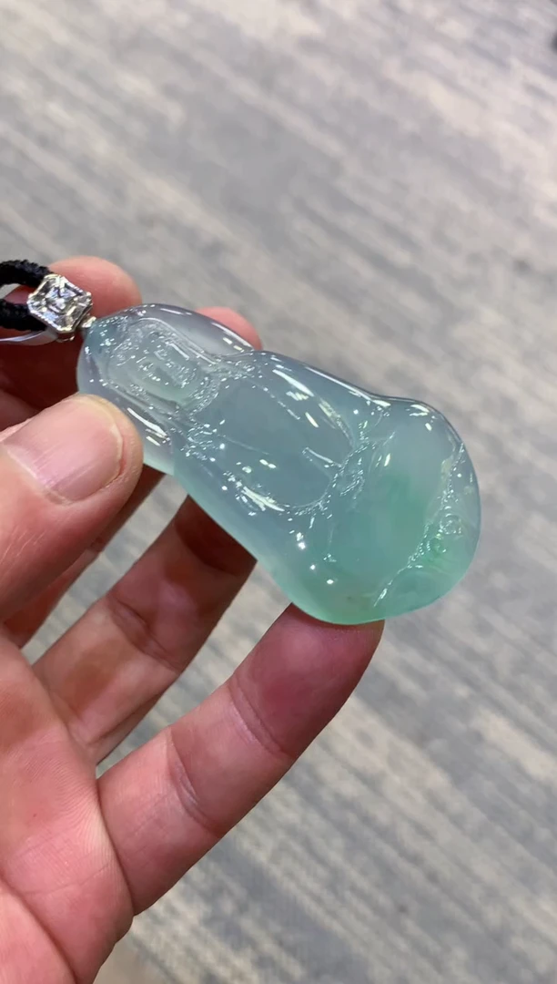 颈饰未镶嵌翡翠天然A货翡翠