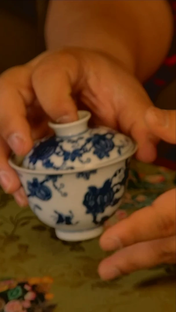 杯手工手绘杯杯很美丽