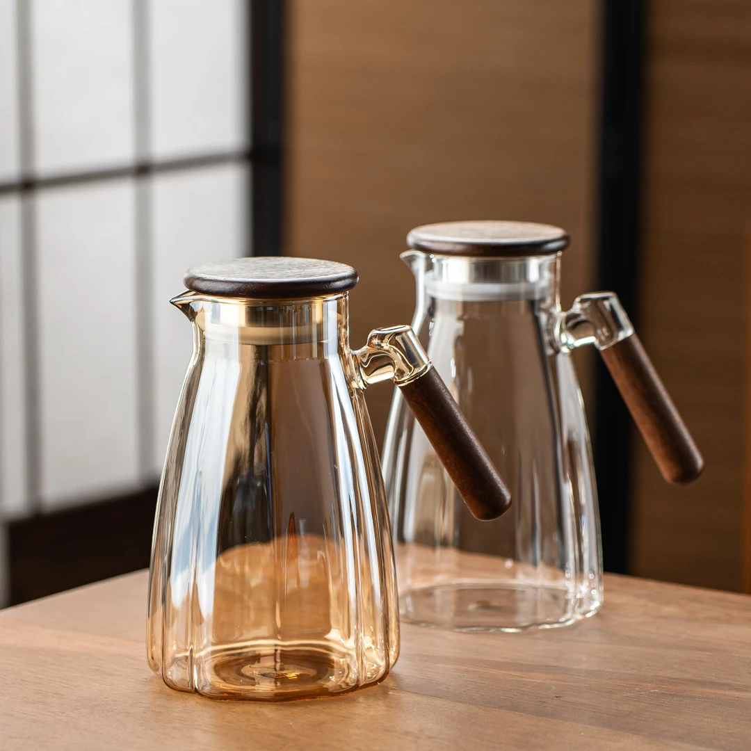 FUROOT/福容清涟壶1500ml家用水壶简约耐热大容量冷水壶欧式