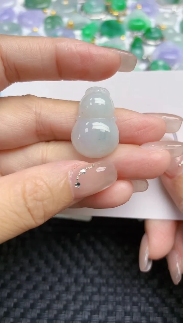 颈饰未镶嵌翡翠天然缅甸A货翡翠百元以上9元证书费自理