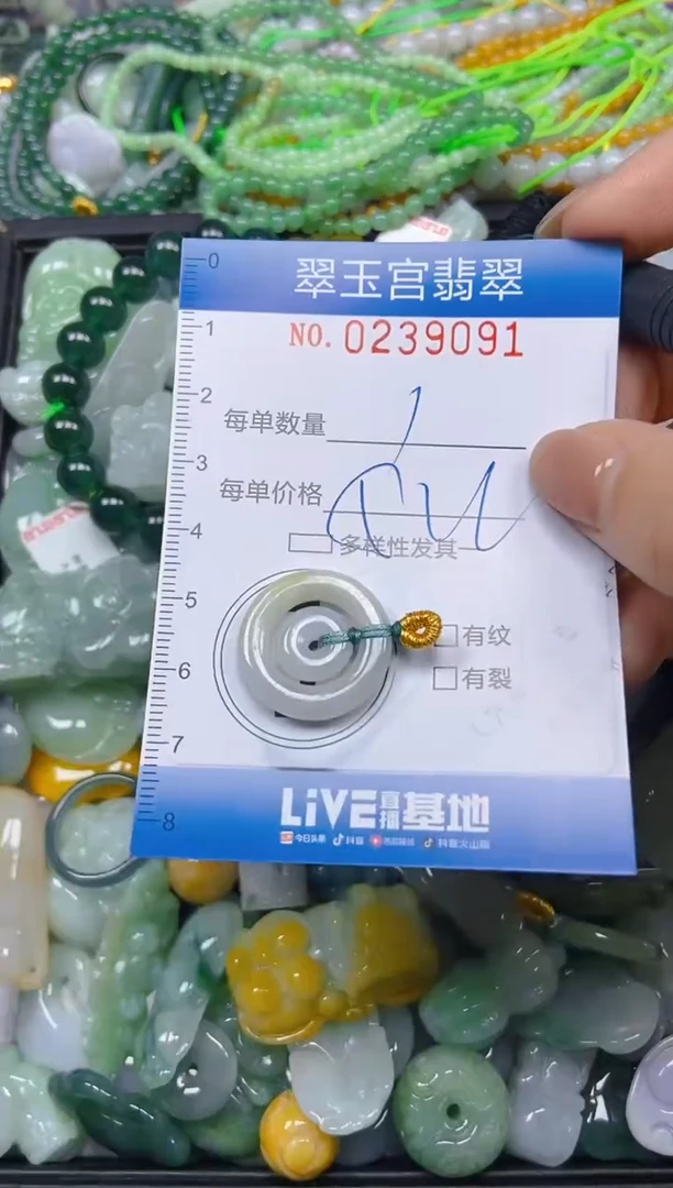 颈饰未镶嵌翡翠闪购C0239091