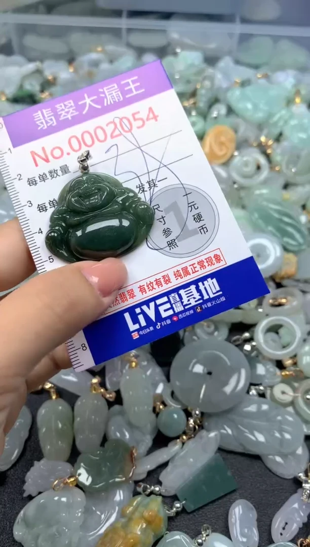 颈饰未镶嵌翡翠2054