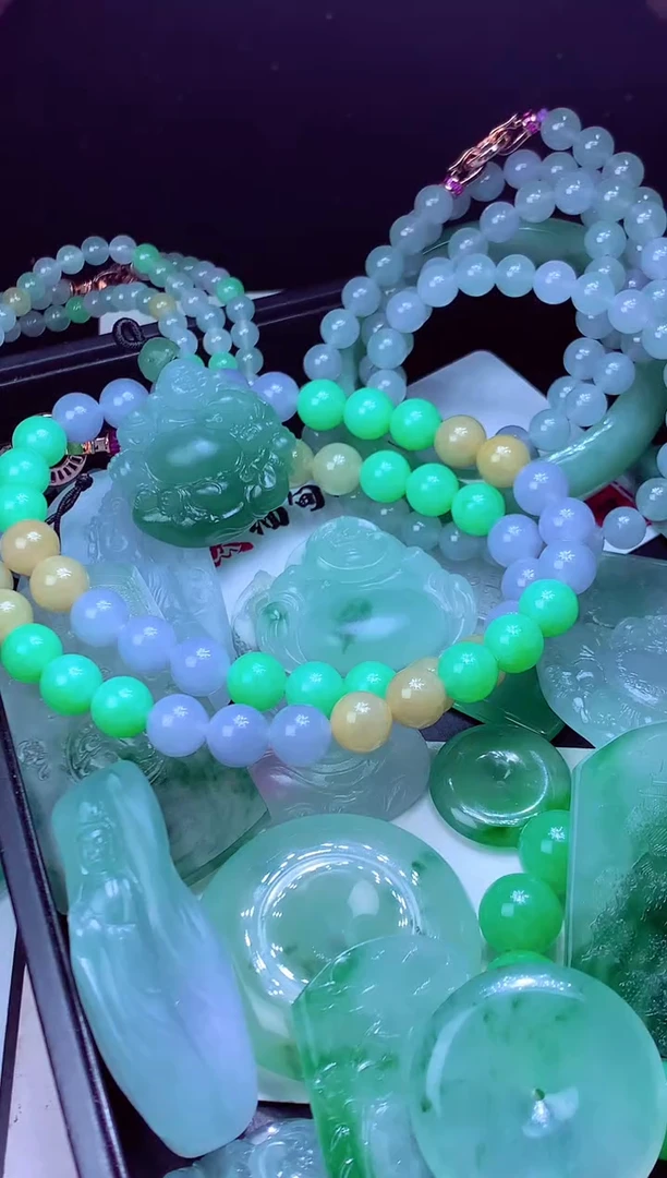 未镶嵌定制翡翠林*#翡翠毛货定制