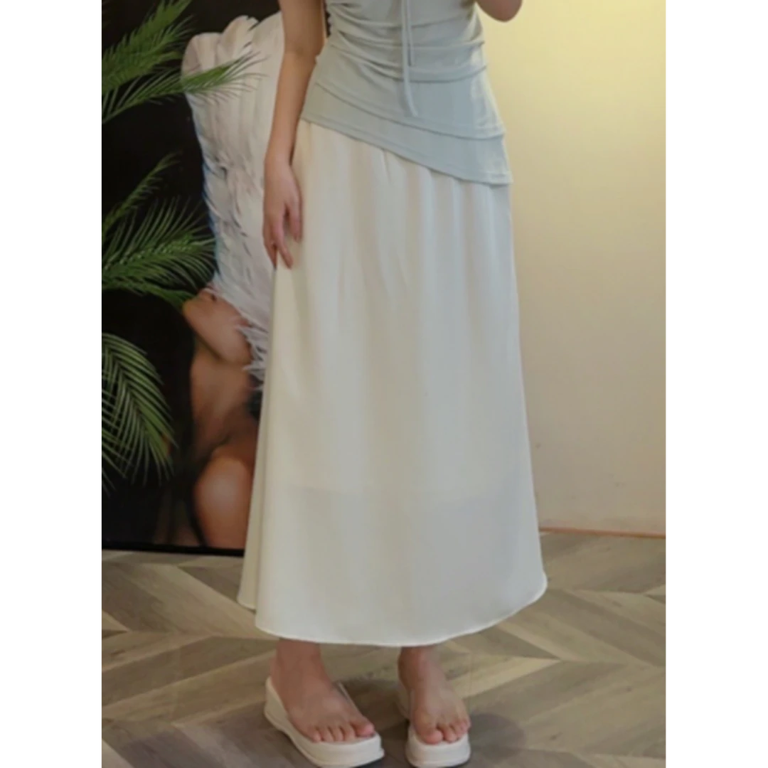 【苹果现货清清仅裙子 】夏季新款优雅鱼尾半身裙HLY3022