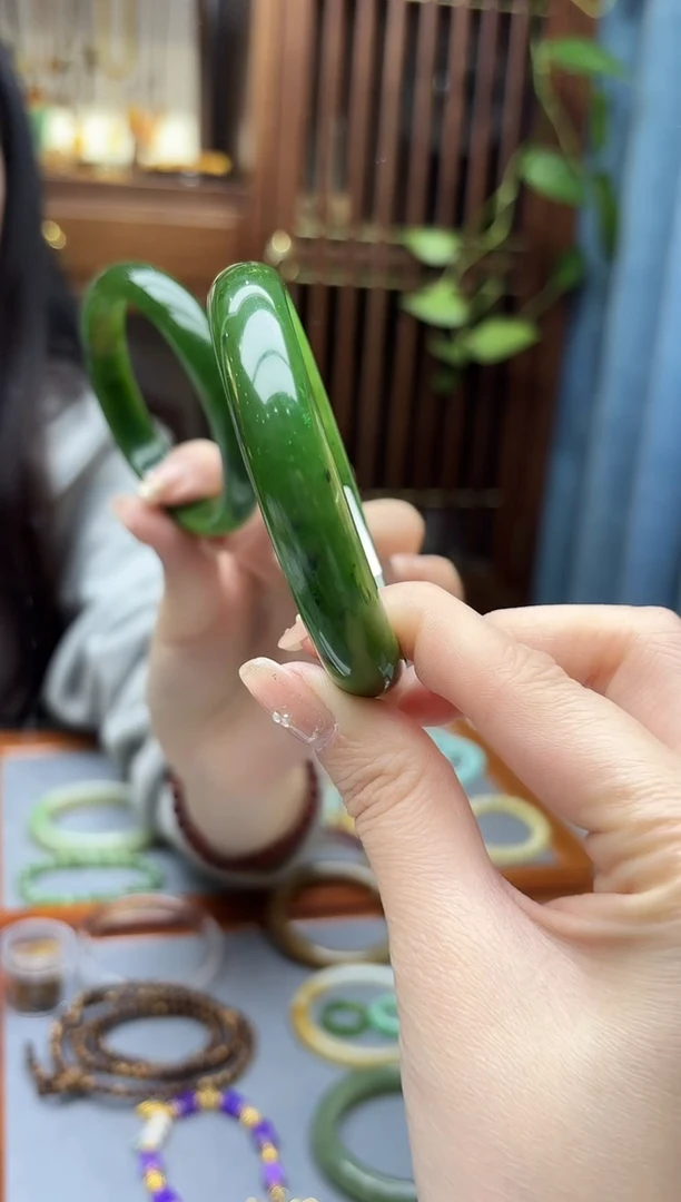 未镶嵌手镯和田玉和田玉手镯62#YR