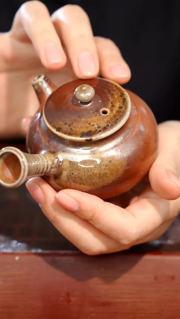 陶瓷奢瓷/瑞寅柴烧茶器（壶）0384