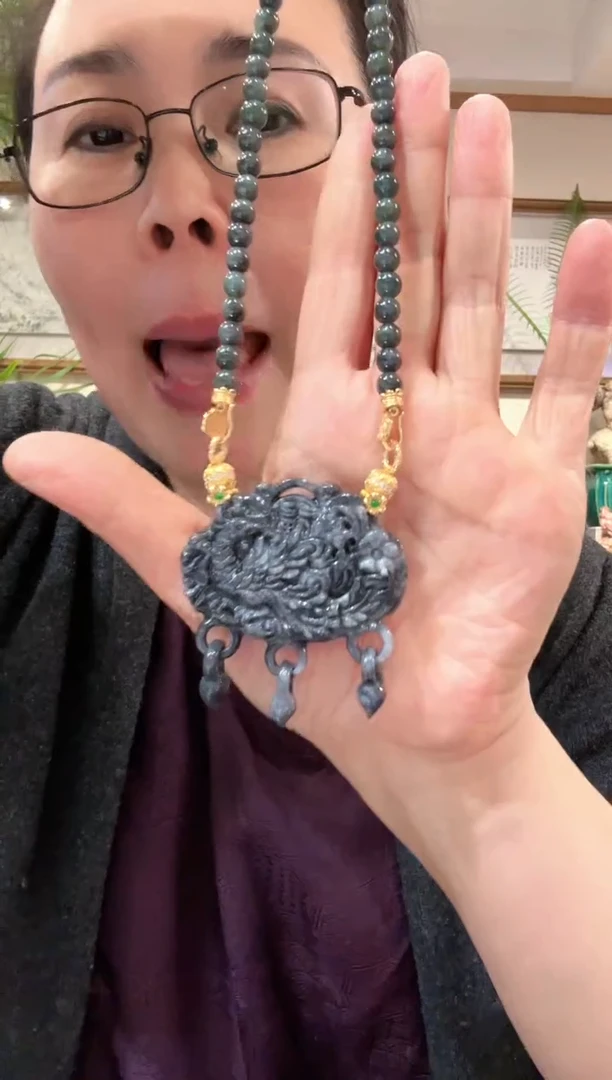 【闪购商品】翡翠颈饰未镶嵌国风