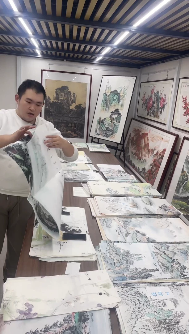 国画阿豪专属福利-建兵条幅