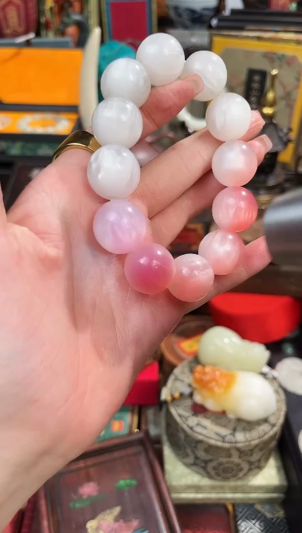 玛瑙/玉髓手串未镶嵌26越越越越越越越越越