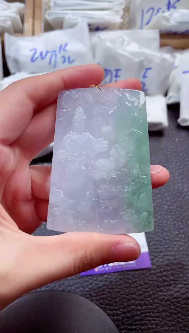 颈饰未镶嵌翡翠00007593大势至