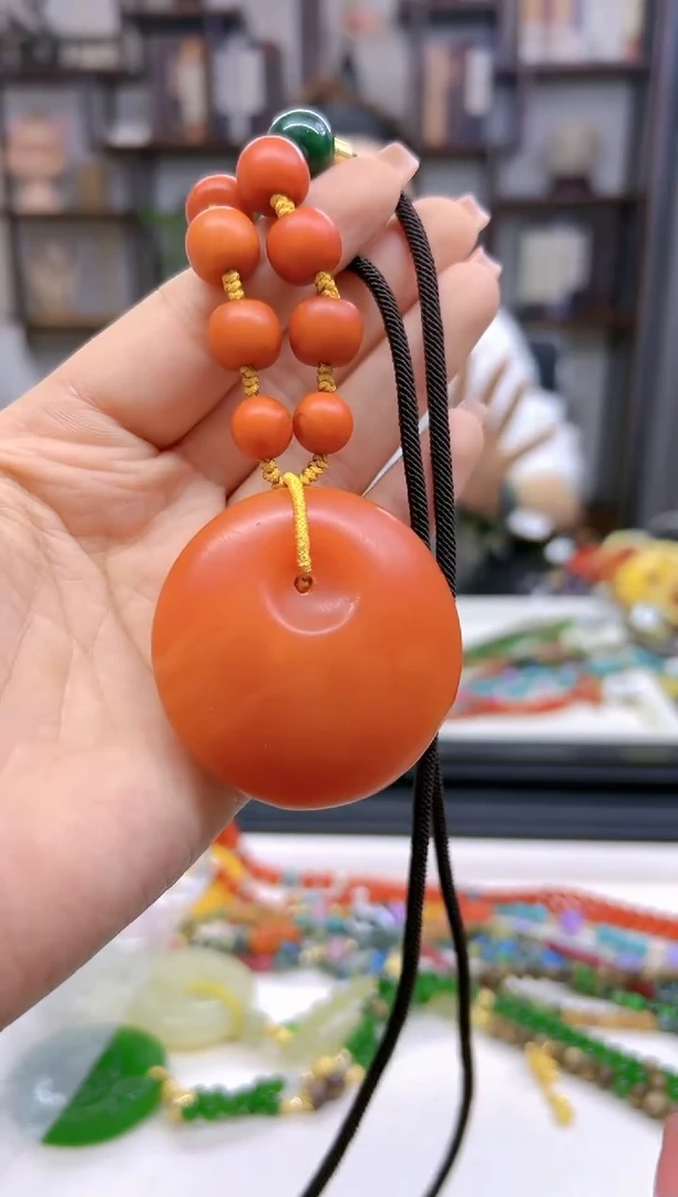 【闪购商品】蜜蜡毛衣链未镶嵌M262